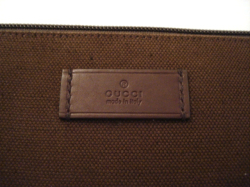 Gucci Large Canvas Messenger