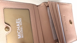 Michael Kors Powder Pink peněženka