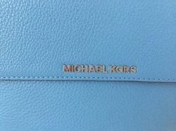 Michael Kors Bedford Sky Blue Messenger 