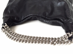 Chanel Black Leather Tote