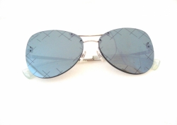 Chanel Aviator Metal Grey sluneční brýle 