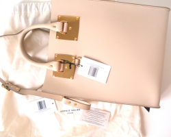 Sophie Hulme Mini Leather Tote
