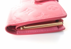 Louis Vuitton Vernis Pink Viennois peněženka 