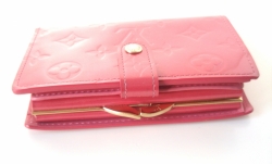 Louis Vuitton Vernis Pink Viennois peněženka 