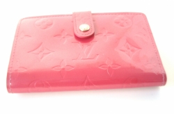 Louis Vuitton Vernis Pink Viennois peněženka 