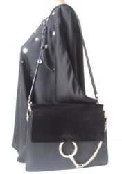 Chloé Faye Medium Black kabelka  