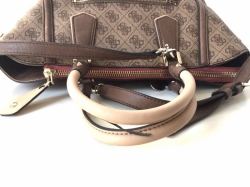 Guess Monogram Brown Tote 